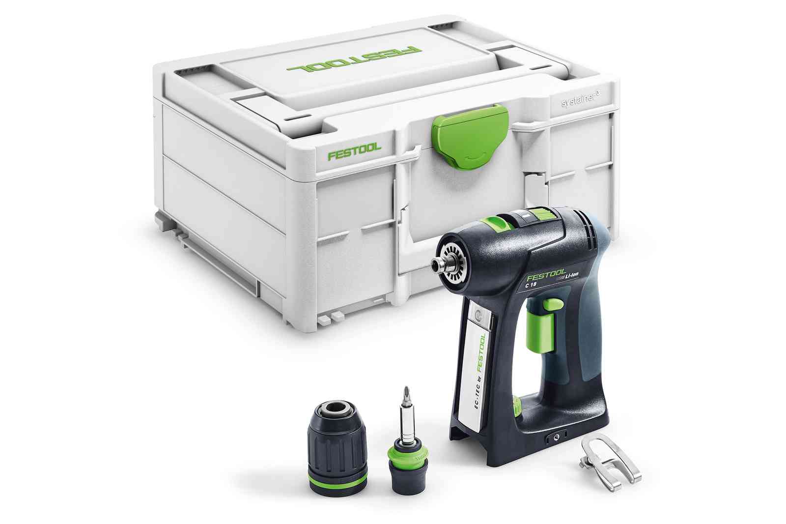 Festool Akumulátorové vŕtacie skrutkovače C 18-Basic