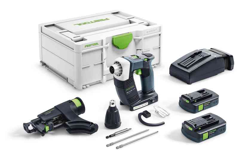 Festool Akumulátorový skrutkovač na stavbu DURADRIVE DWC 18-4500 C 3,1-Plus