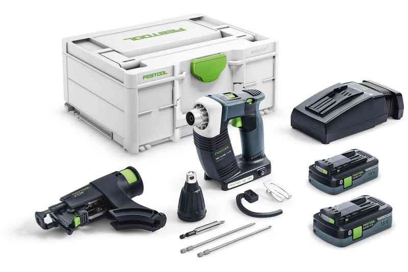 Festool Akumulátorový skrutkovač na stavbu DURADRIVE DWC 18-2500 C 3,1-Plus