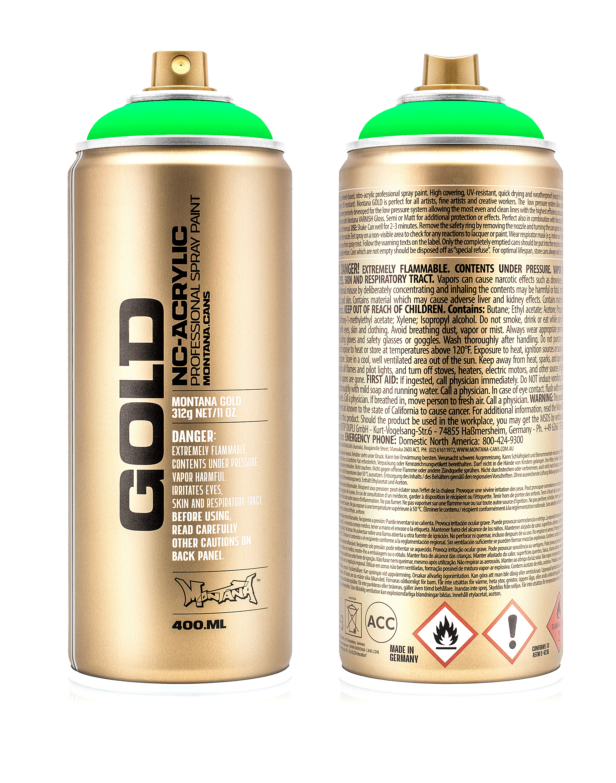 Montana Gold 400ml Fluorescent